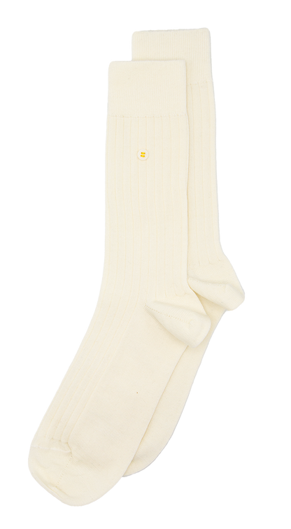 Merino Rib Plain | Off White