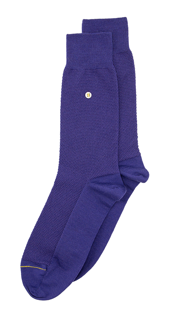 Merino Waffle | Purple