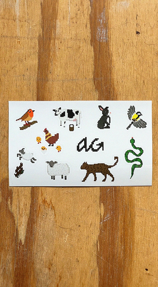 AG Animal Stickers | as it is